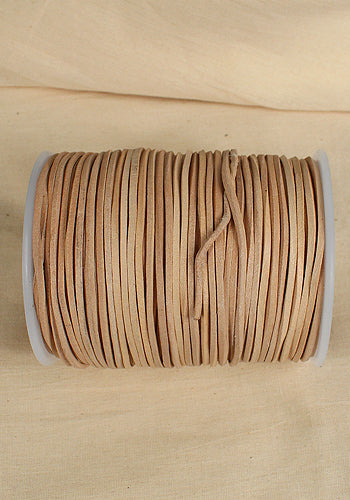 Leather Cord Square Creativa 2mx2,5mm Natural