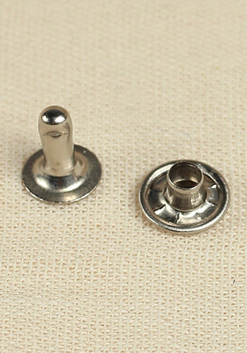 Hollow Rivet Ø9,0 x 8,5 mm Iron/Nickel