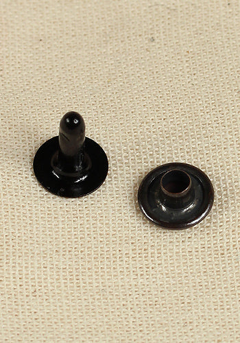 Hollow Rivet Ø9,0 x 8,5 mm Iron/Anthracite