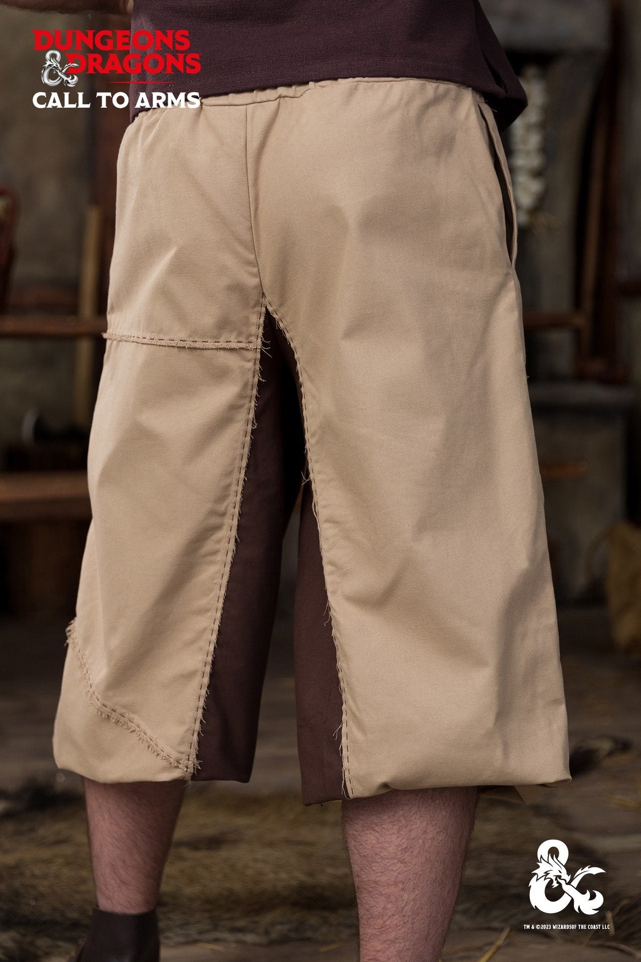 Dungeons & Dragons Barbarian Trousers Hemp/Brown