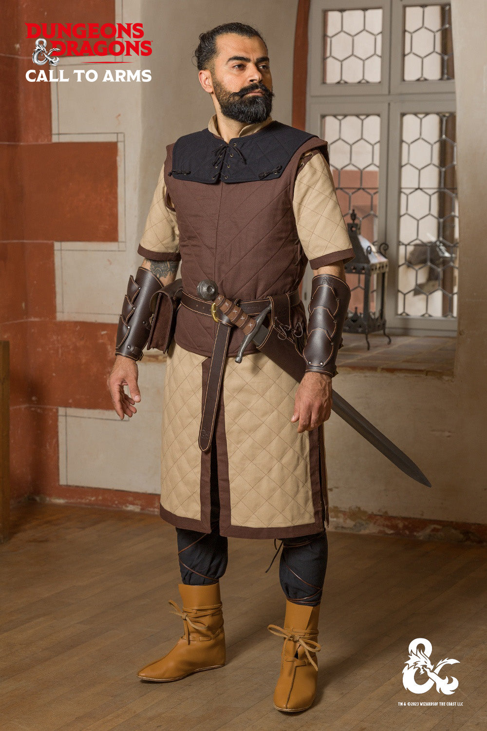 Dungeons & Dragons Fighter Garment Set Hemp/Brown