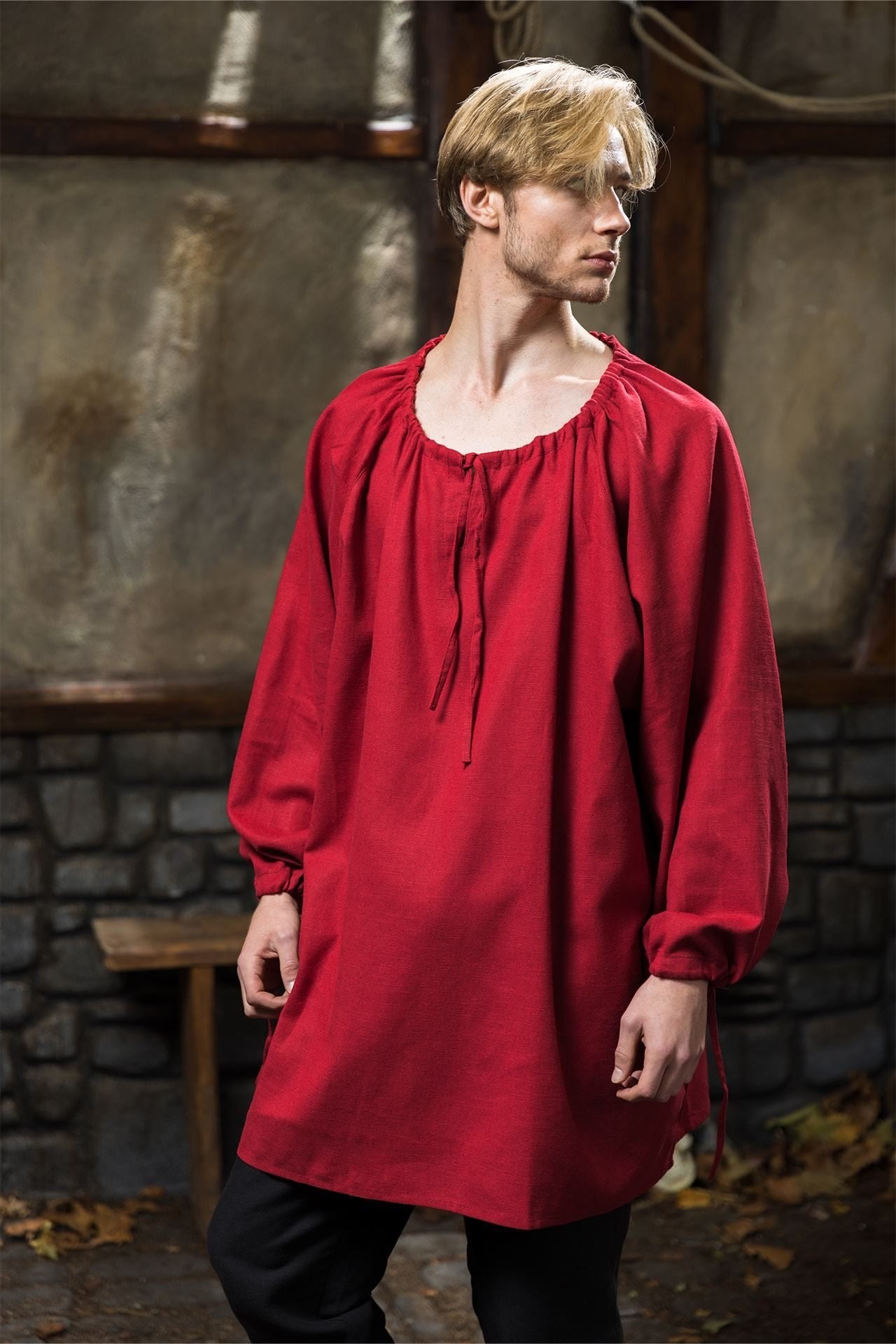 Warhammer Armoury Imperial Shirt Type C Dark Red