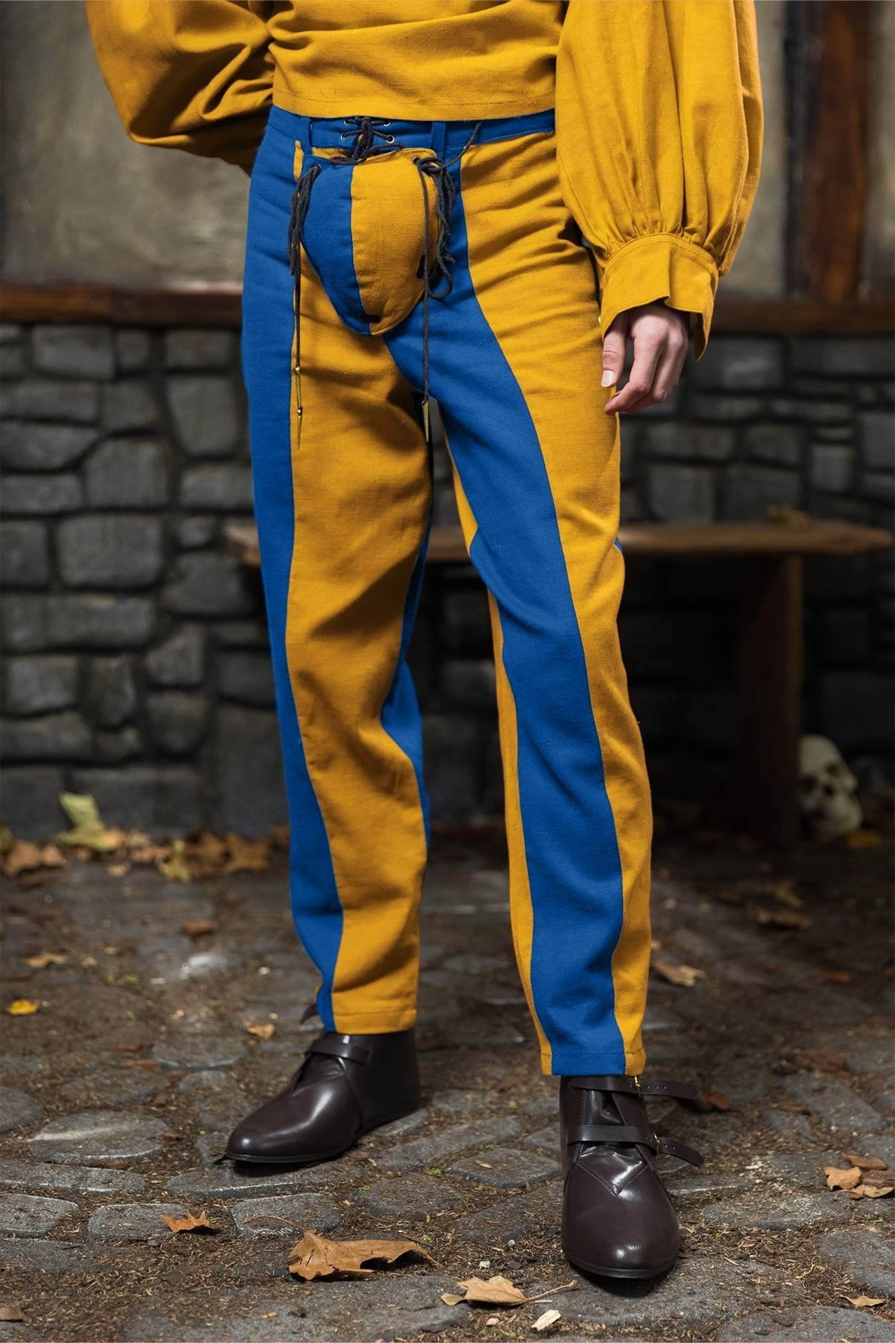 Warhammer Armoury Imperial Trousers Type B Blue/Yellow