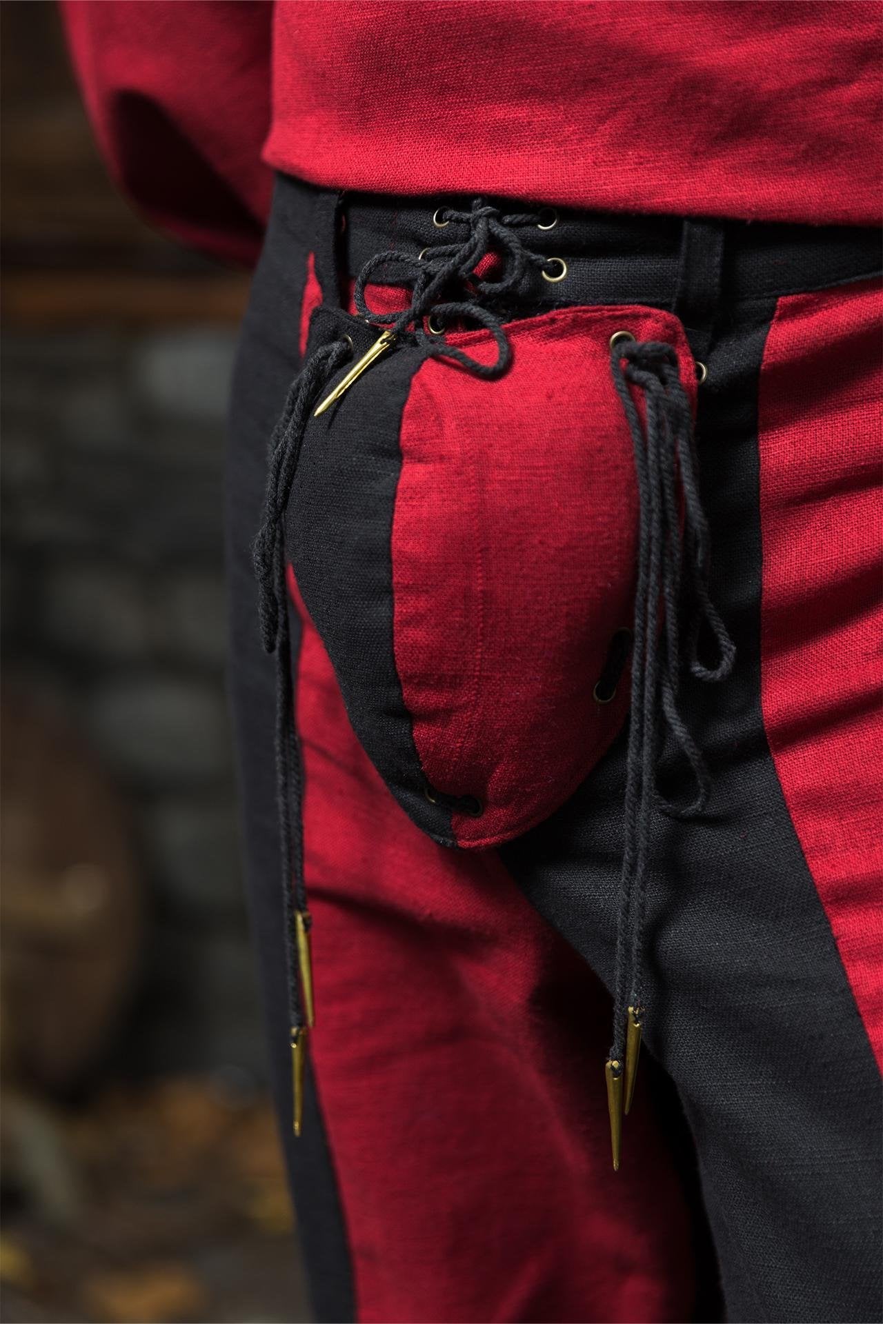 Warhammer Armoury Imperial Trousers Type B Black/Dark Red