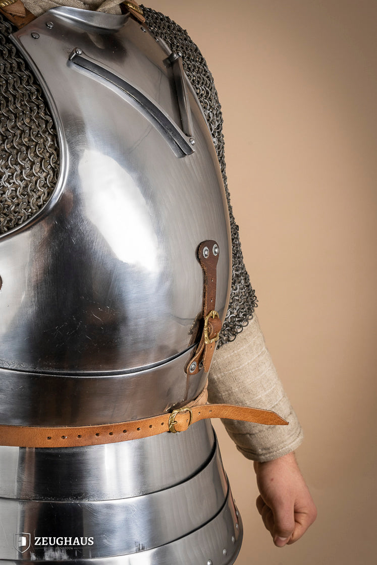 Italian Cuirass 14th Cent. 1,6mm Polished