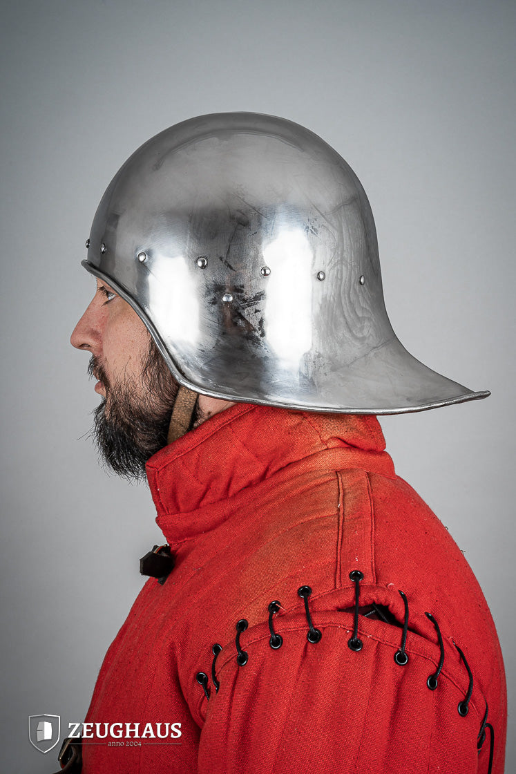 Open Sallet Helmet 1,6mm Polished