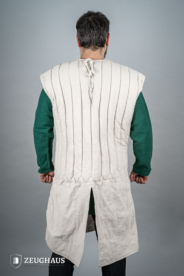 Sleeveless Gambeson Natural