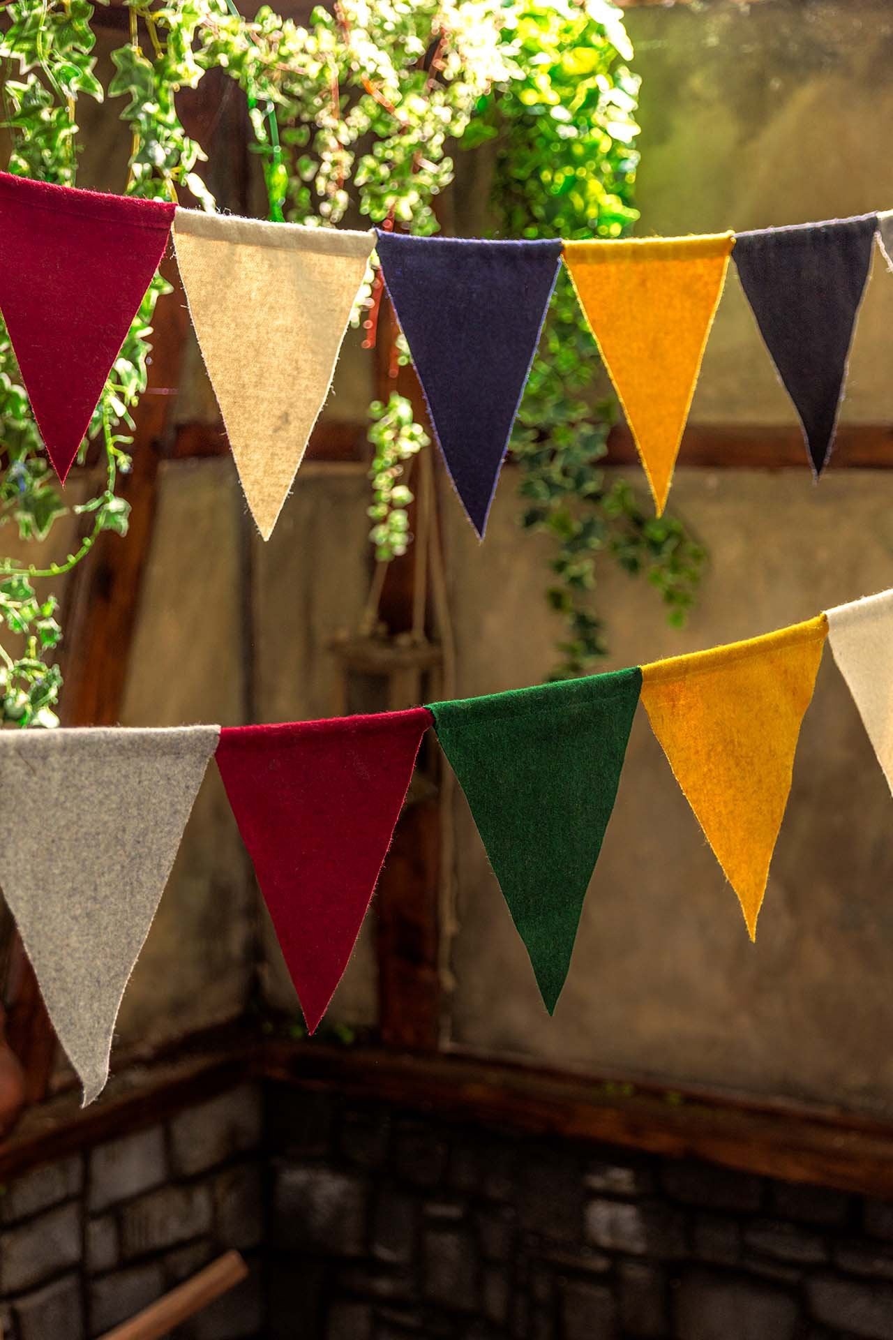 Bunting Flags Natural