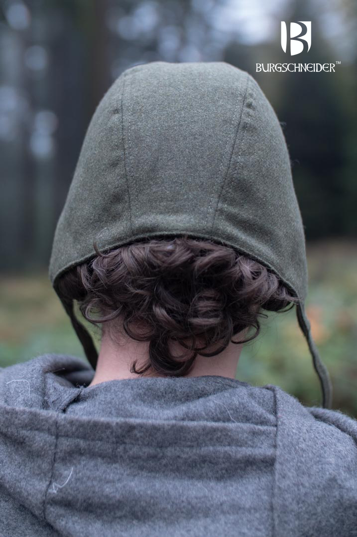 Bundling Hood Wolfram Olive Green