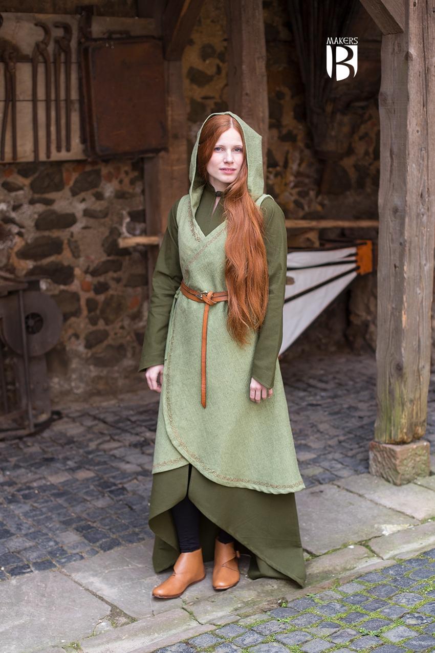 Wrap Dress Dala Linden Green