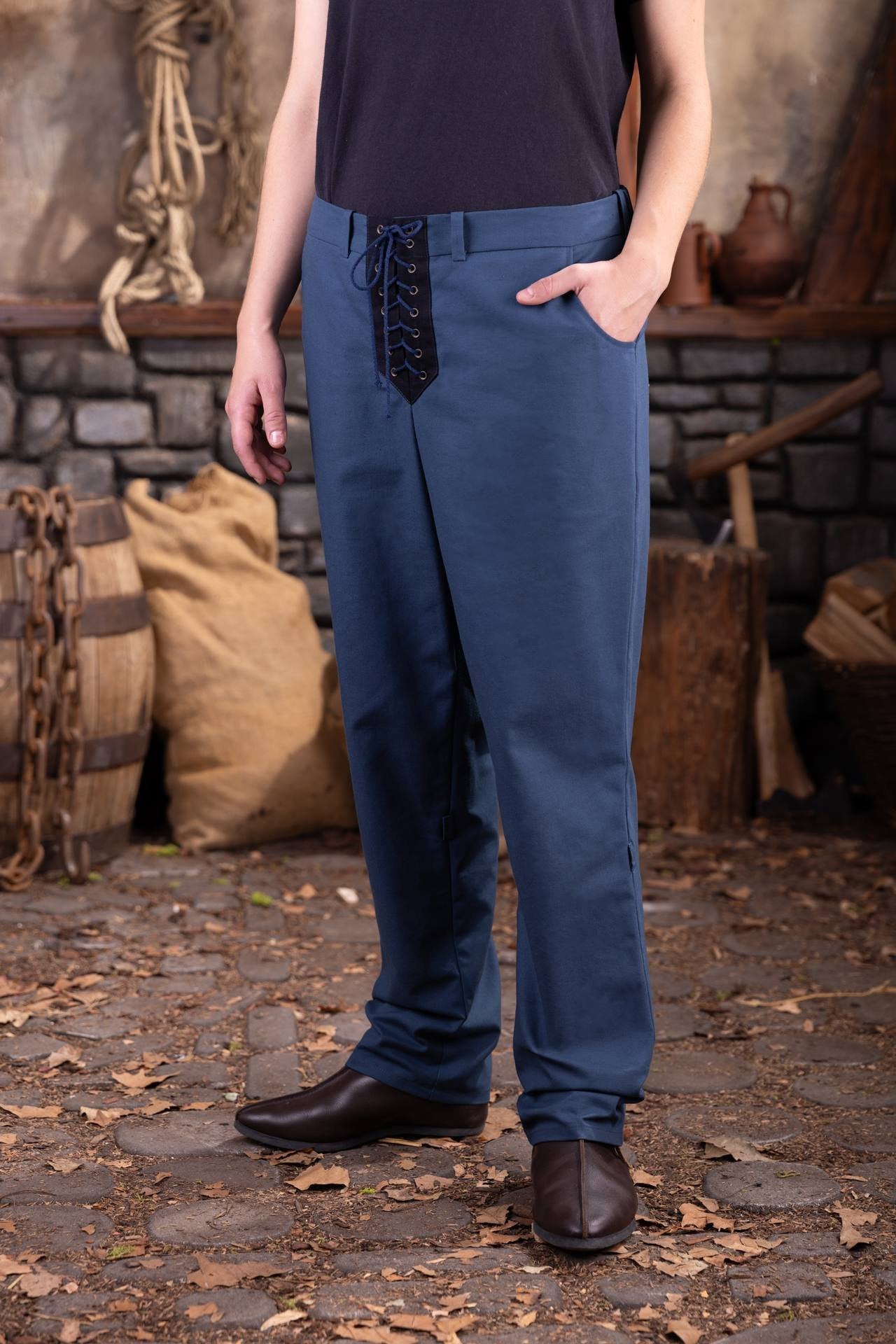 Dungeons & Dragons Female Rogue Trousers Woad Blue