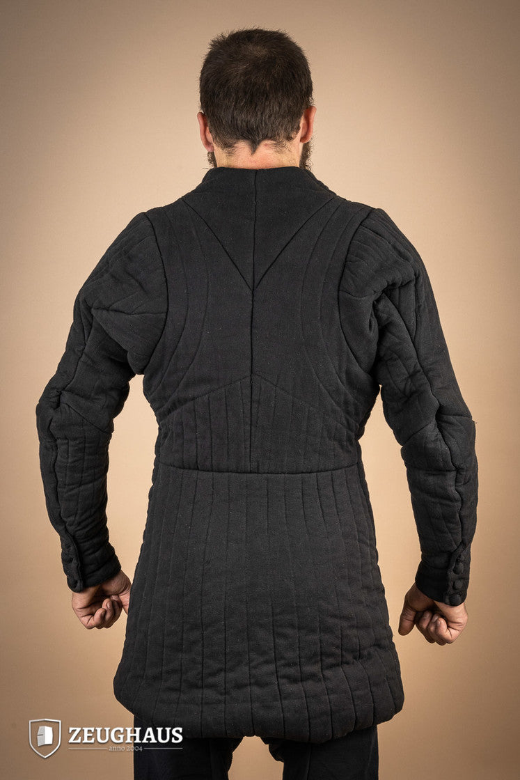 14th. cent. Gambeson Black B-Stock