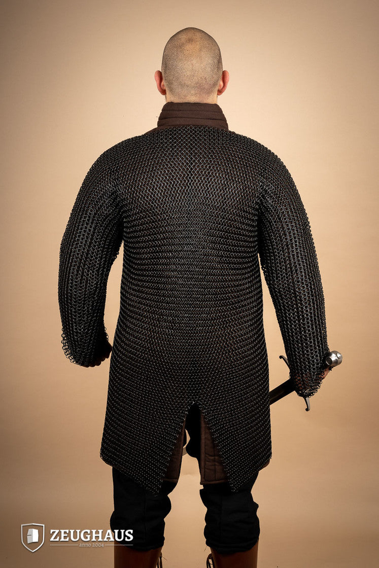 Roundring Chainmail Hauberk 10mm Burnished B-Stock