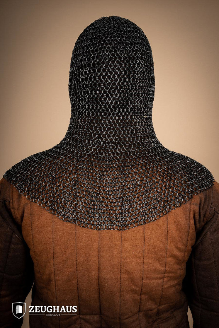 Chainmail Hood Roundring 10mm Burnished