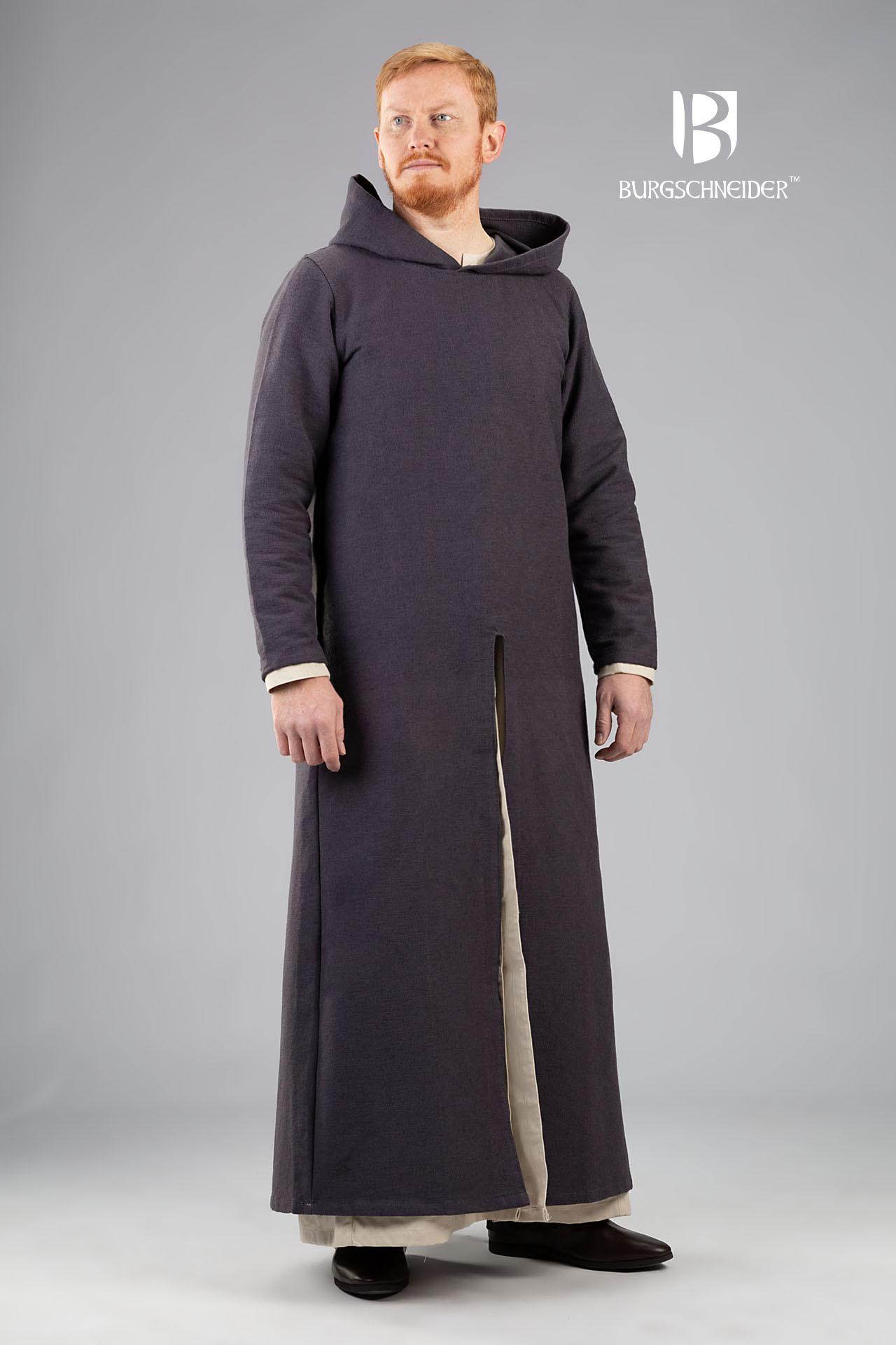 Hooded Long Tunic Renaud Grey