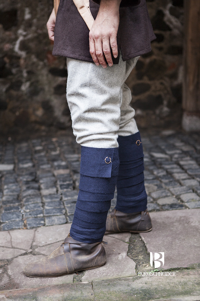Viking Winningas / Leg Wraps for Children, Herringbone Pattern