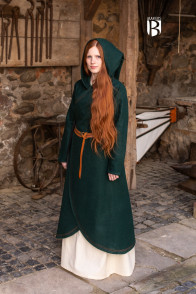 Coat Enya - Wool Green