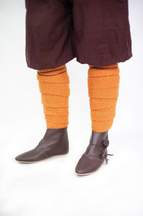 Knitted Wool Winingas Askil - Orange