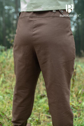 Viking Pants / Rus Pants Olaf, brown, made of cotton, 43,99 €